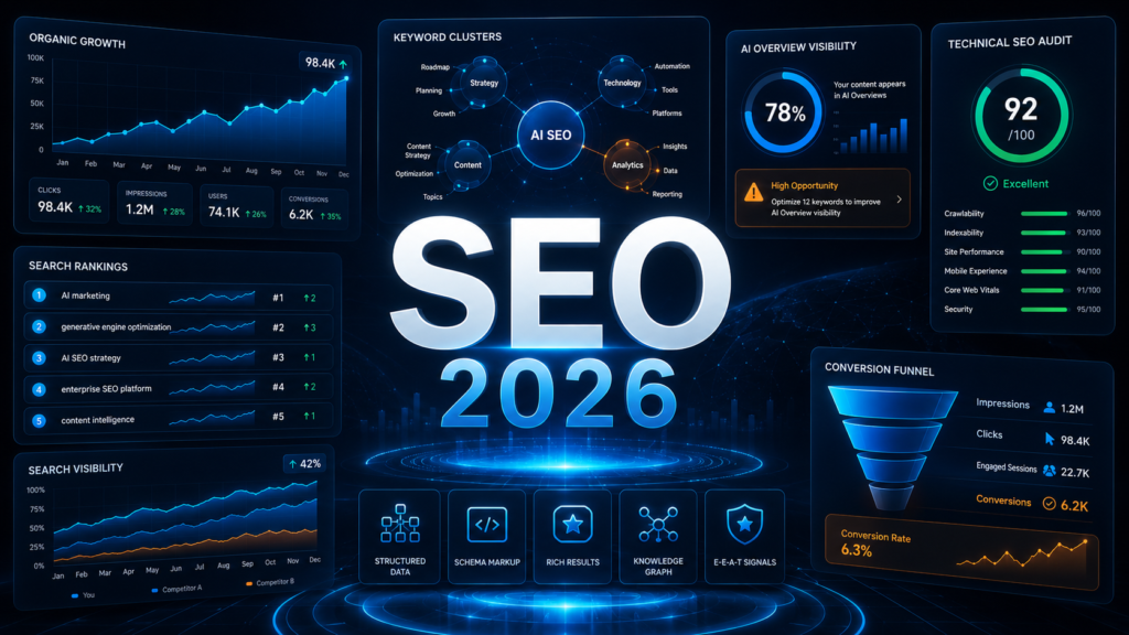 دليلك الكامل لتحسين محركات البحث لموقع شركتك SEO 2026