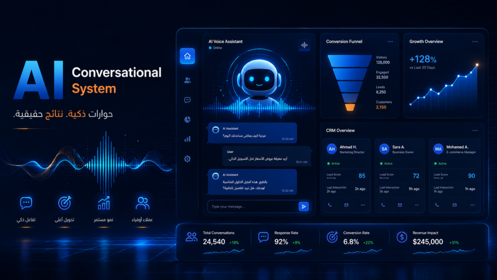 كيف تصمم AI Voice/Chat Bot يتحدث بلهجة محلية دقيقة ويقنع العميل بجدية كأنه موظف حقيقي؟