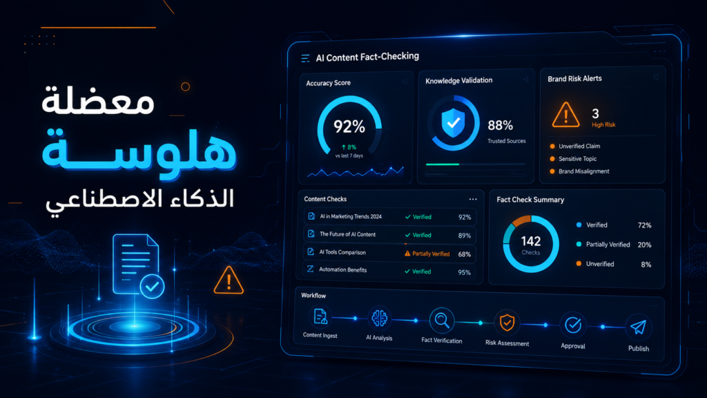 معضلة "هلوسة الذكاء الاصطناعي": كيف تحمي براندك من الأخطاء المعرفية للمحتوى المؤتمت؟