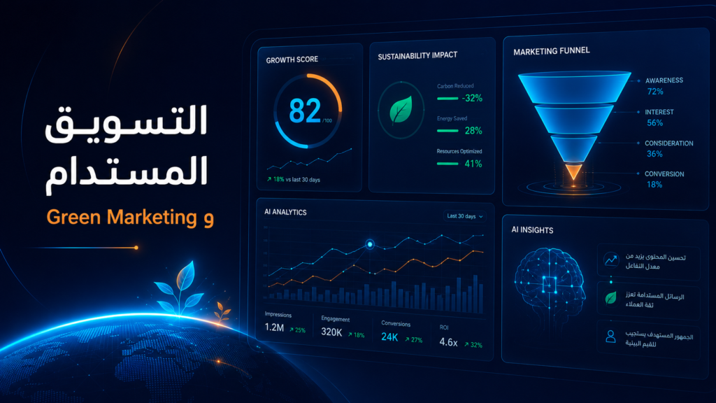 التسويق الأخضر والمستدام: كيف تبني براند B2B يدعم البيئة ويكسب ولاء الجيل الجديد من المشترين؟