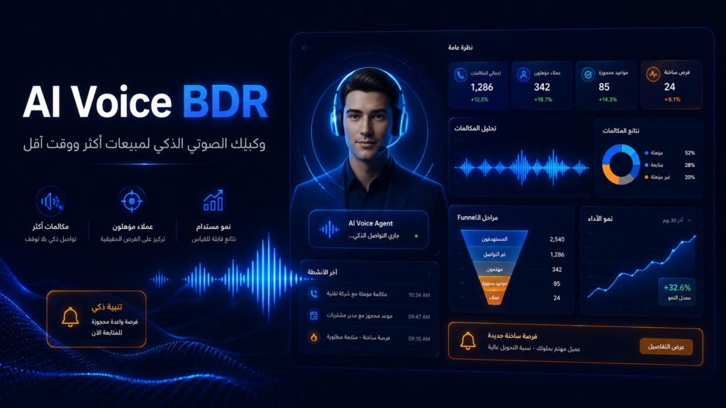 الرد الصوتي التوليدي: هل يمكن لوكلاء الذكاء الاصطناعي AI Voice Agents إجراء مكالمات بيعية كاملة وبلهجة طبيعية؟