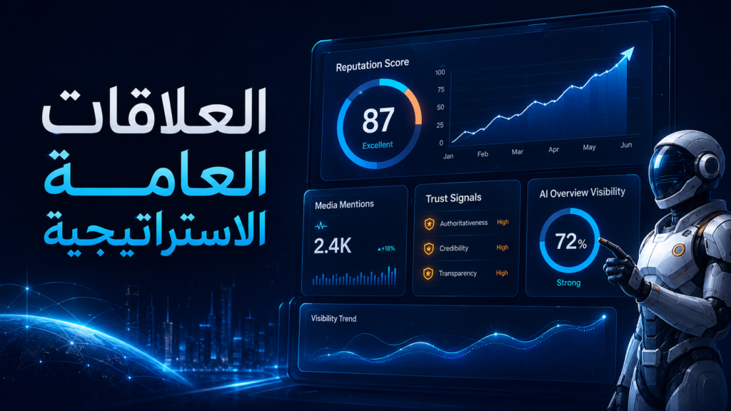 العلاقات العامة الاستراتيجية: كيف تبني سمعة رقمية لشركتك؟